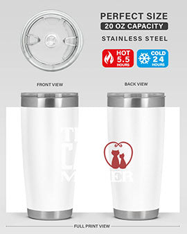 the cat mother Style 117#- cat- Tumbler