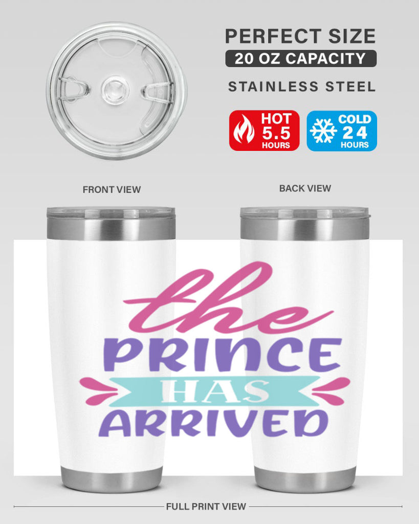 the prince has arrived Style 193#- baby- tumbler