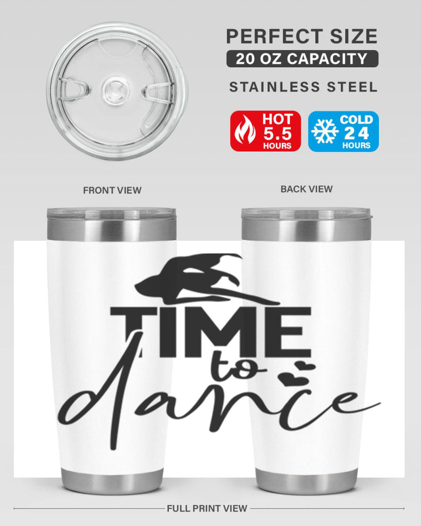 time to dance 84#- ballet- Tumbler