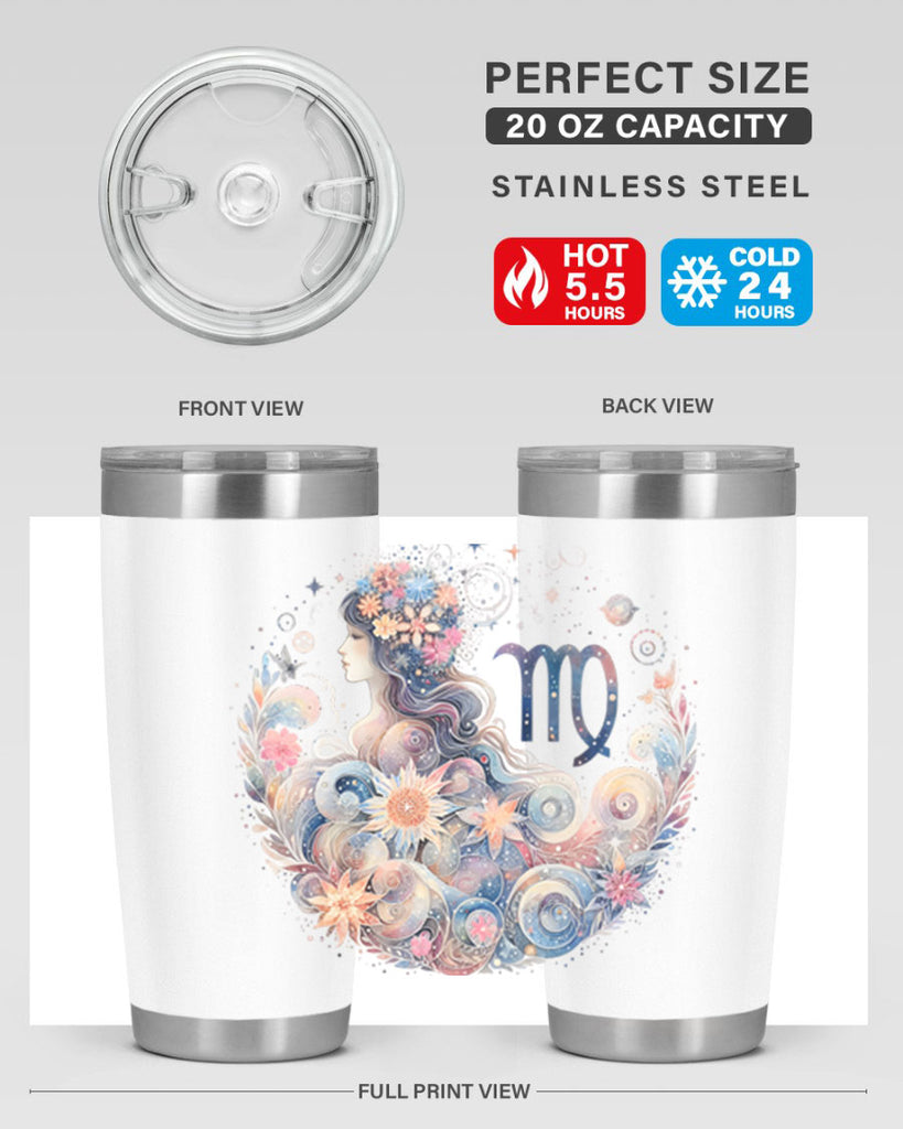virgo 553#- zodiac- Tumbler