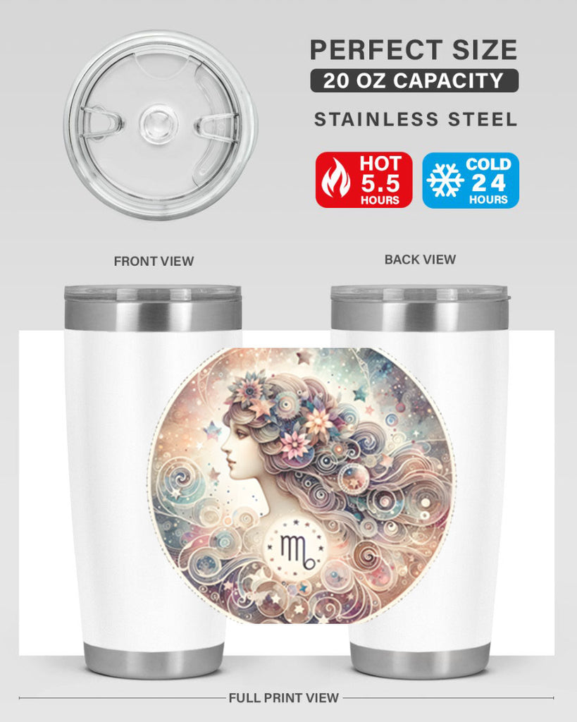 virgo 556#- zodiac- Tumbler