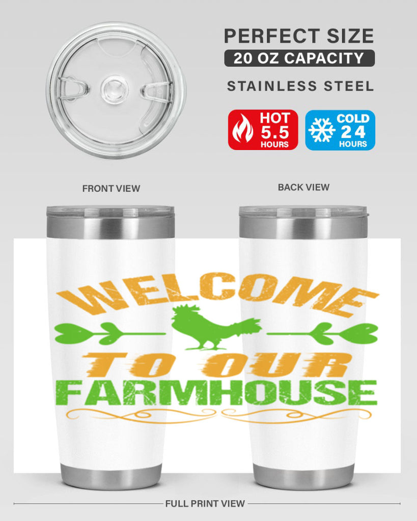 welcome to your farmhouse 28#- farming and gardening- Tumbler