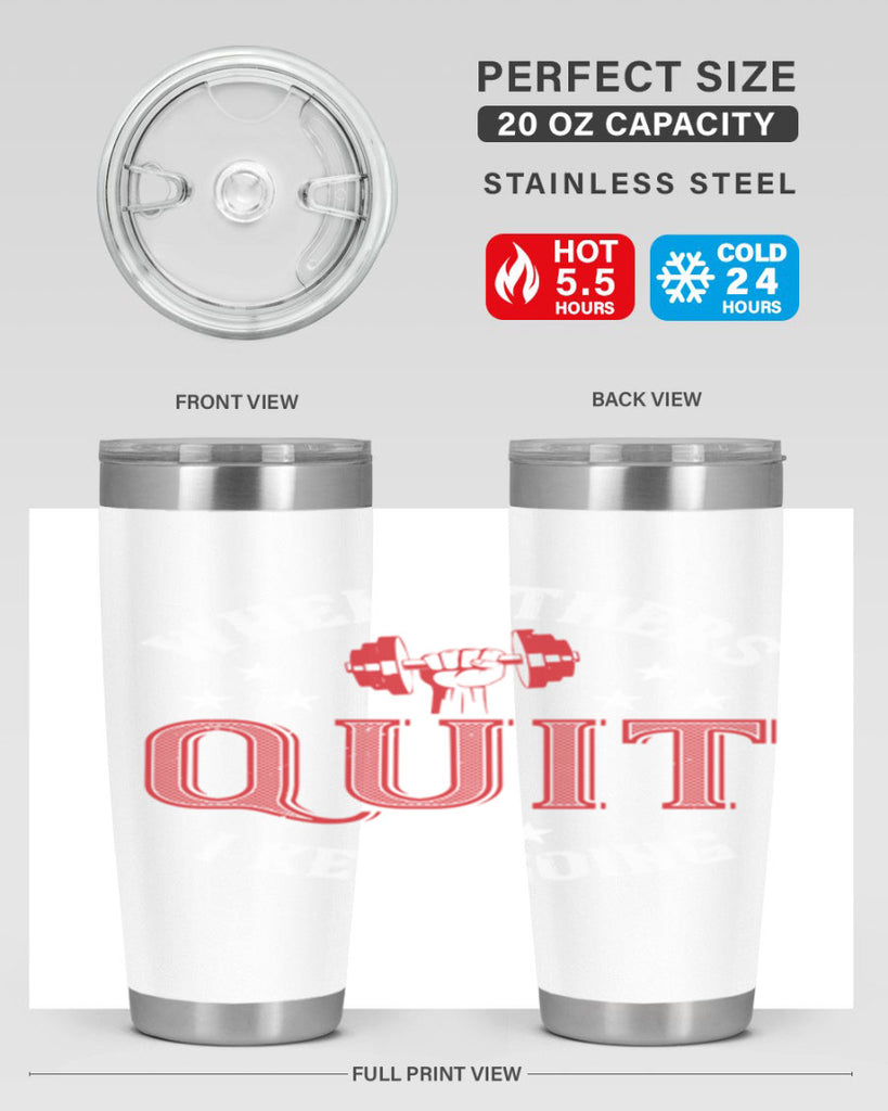when others quit i keep going 59#- gym- Tumbler