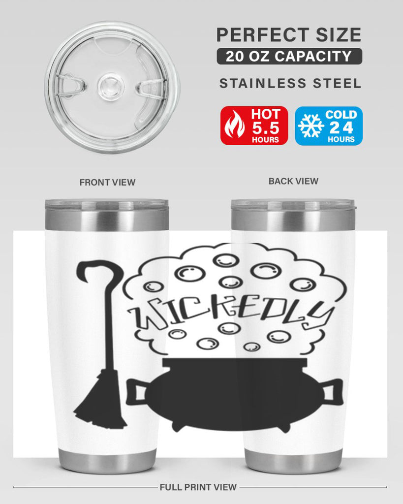 wickedly 11#- halloween- Tumbler