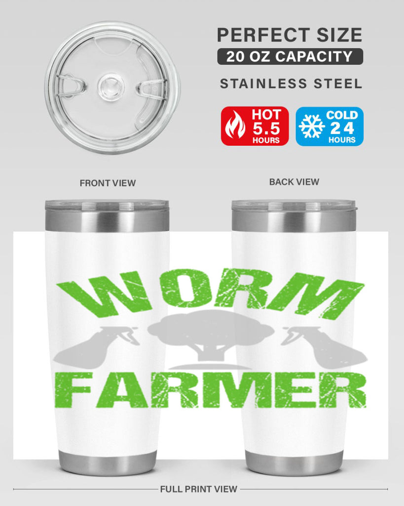 worm farmer 27#- farming and gardening- Tumbler