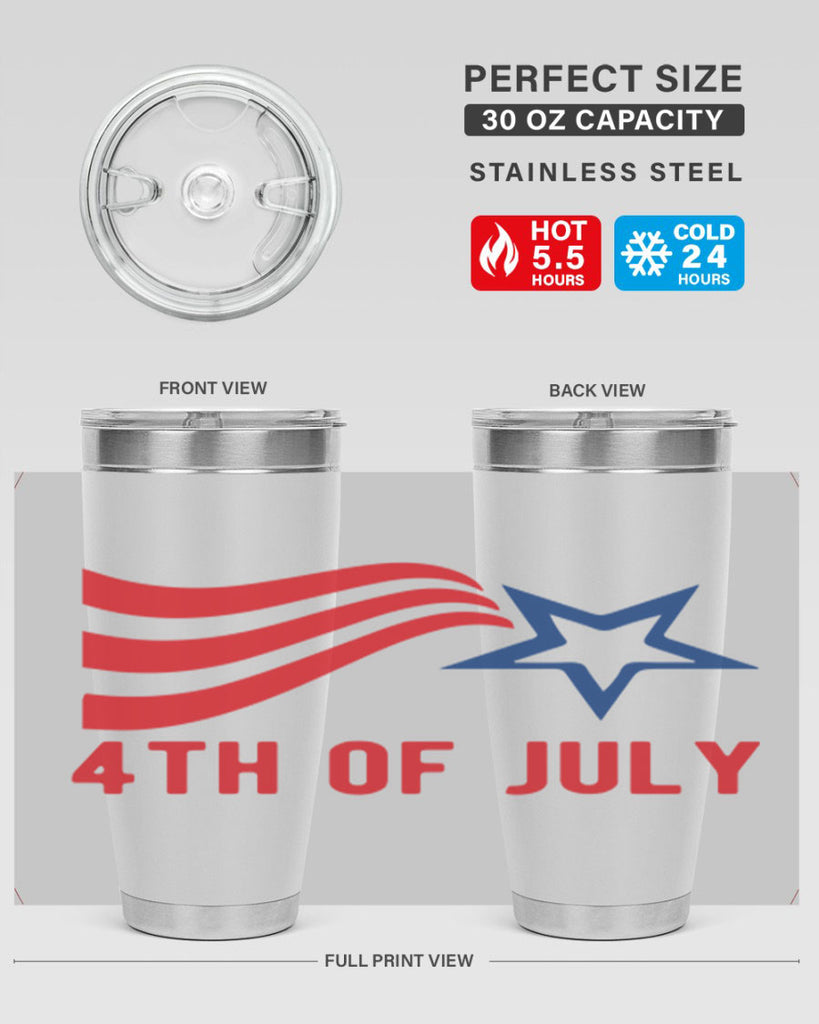 4th of July design Style 66#- Fourt Of July- Tumbler
