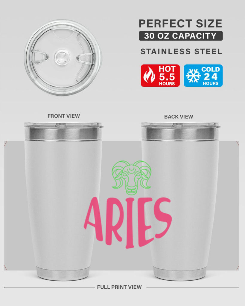 Aries 101#- zodiac- Tumbler