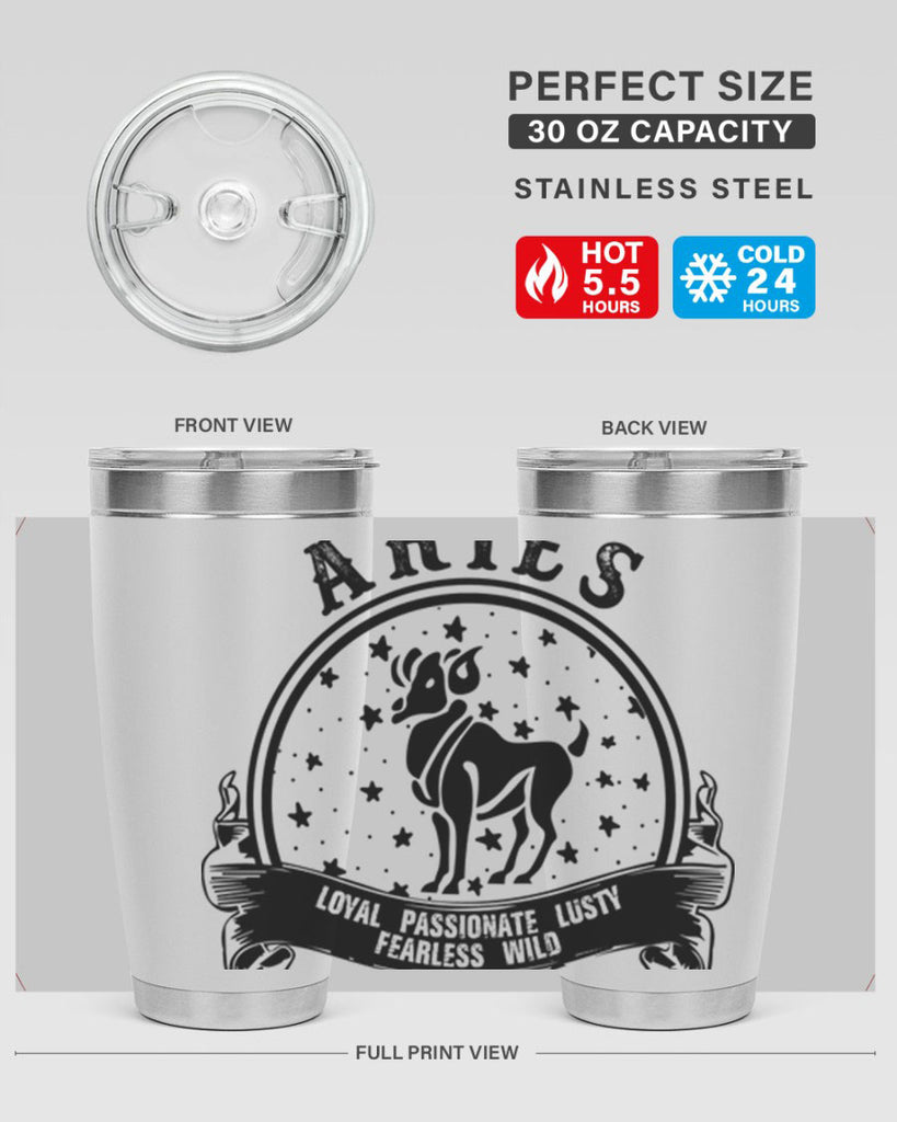 Aries 1#- zodiac- Tumbler