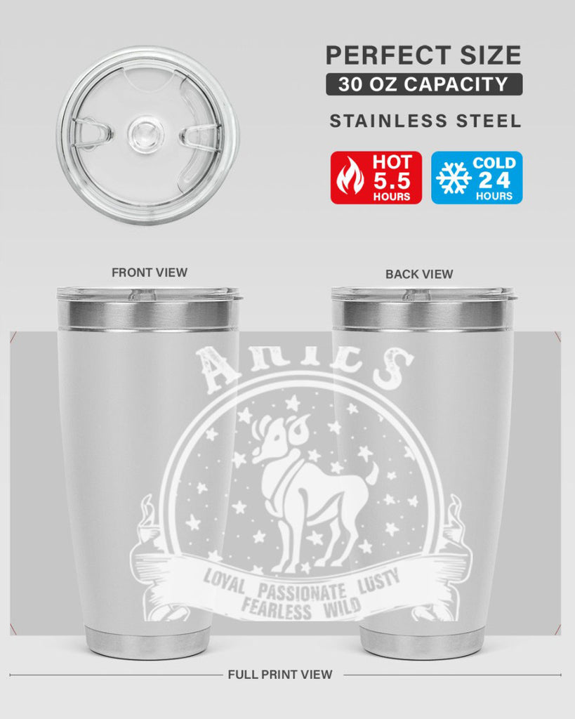 Aries 2#- zodiac- Tumbler
