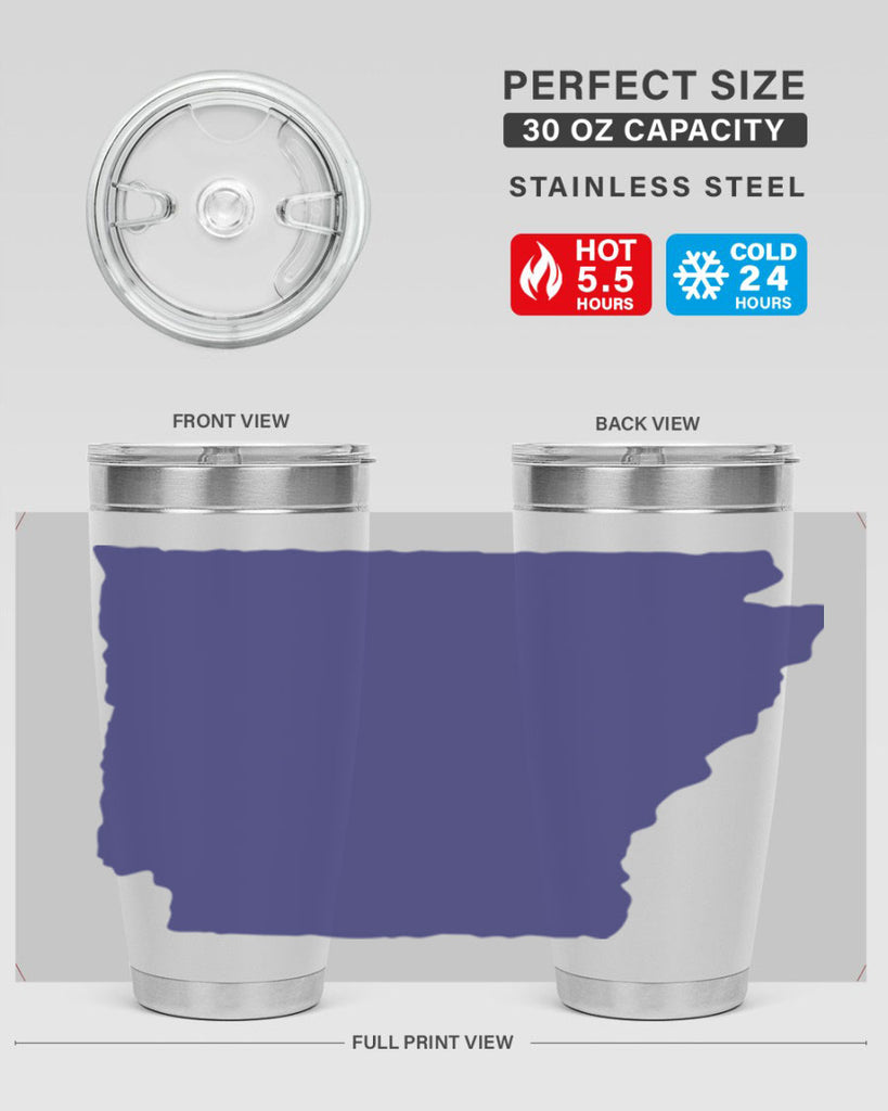 Arkansas 47#- stateflags- Tumbler
