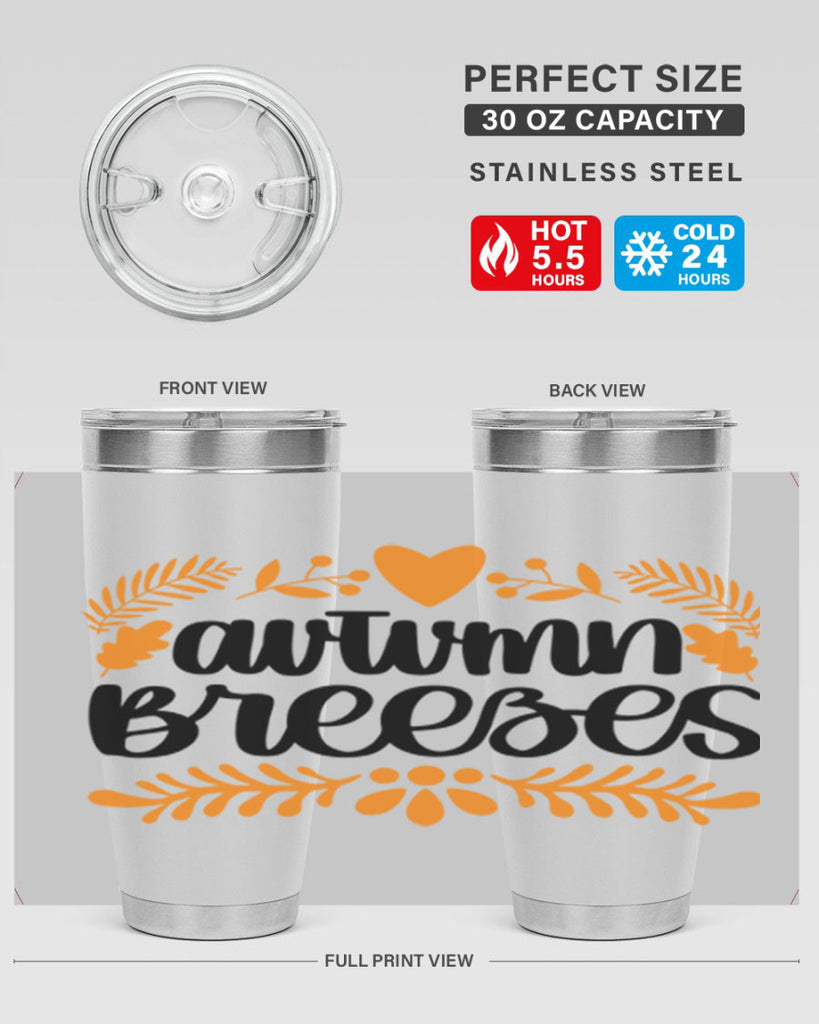 Autumn Breezes 474#- fall- Tumbler