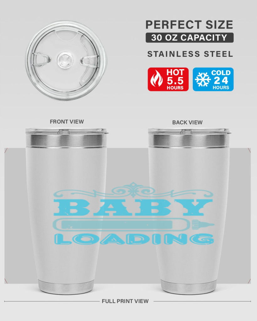 Baby Loading Style 49#- baby shower- tumbler