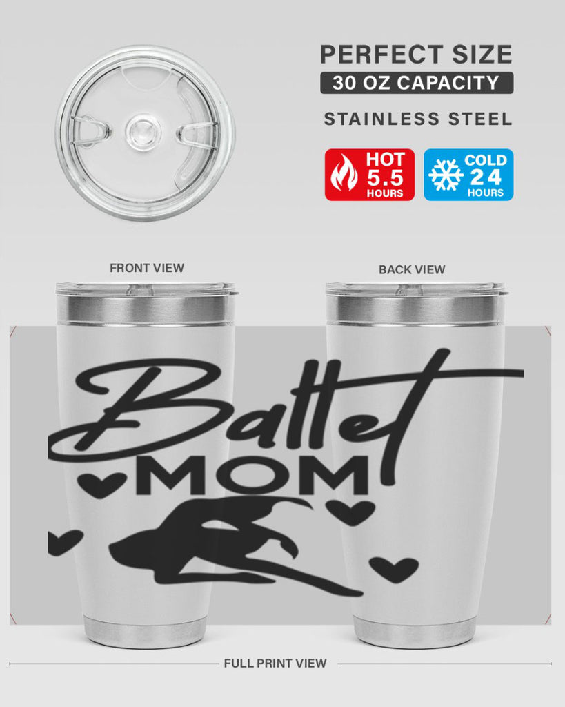 Ballet Mom 10#- ballet- Tumbler