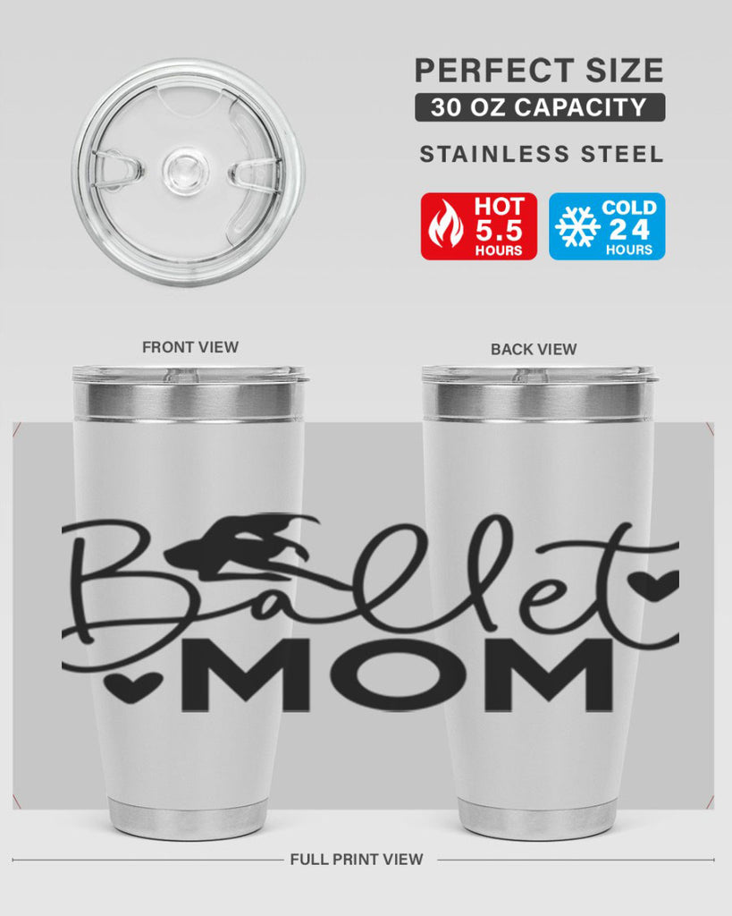 Ballet Mom 13#- ballet- Tumbler
