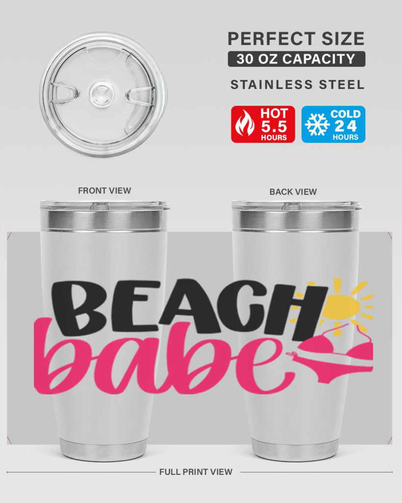 Beach Babe Style 52#- summer- Tumbler