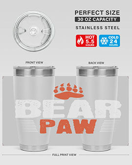 Bear paw 4#- Bears- Tumbler