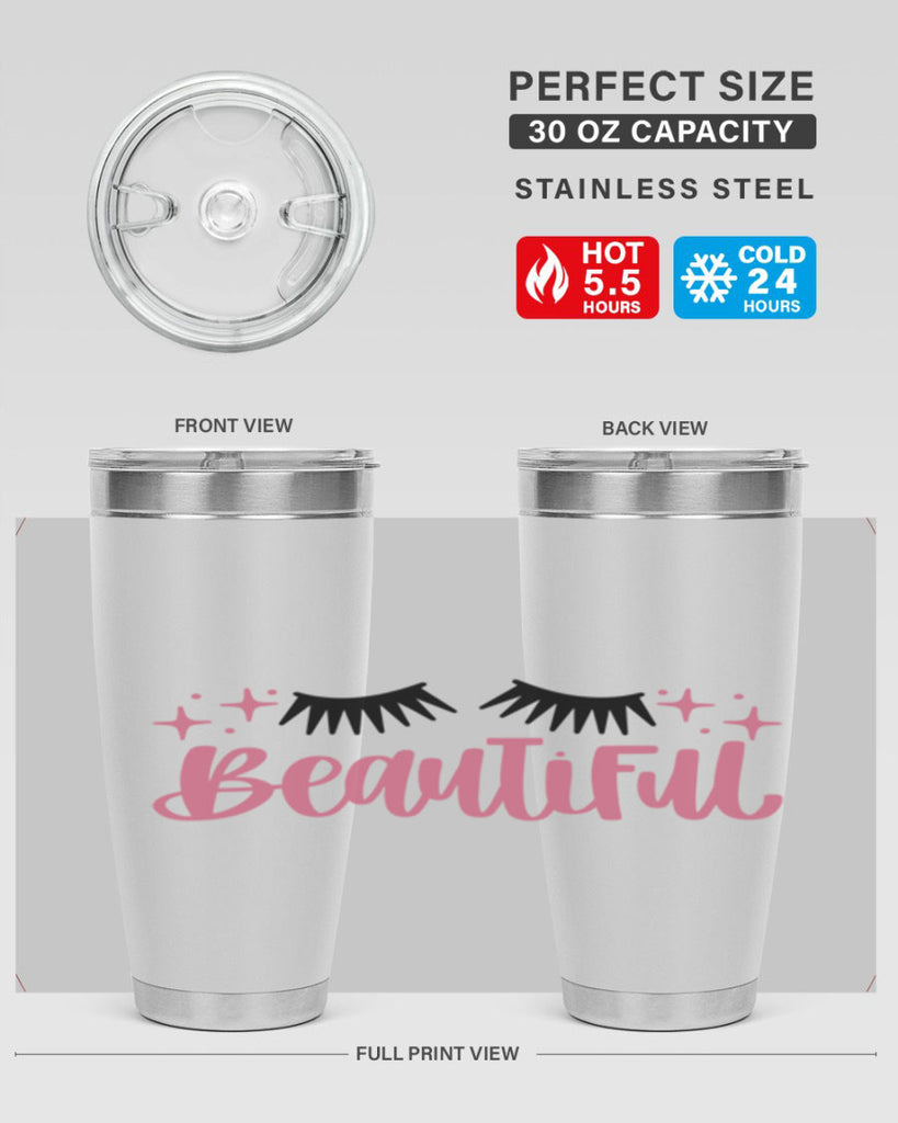 Beautiful Style 140#- make up- Tumbler