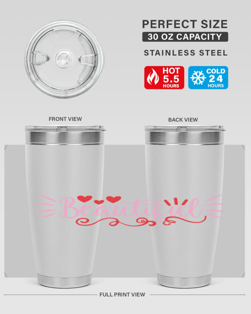 Beautiful Style 163#- make up- Tumbler