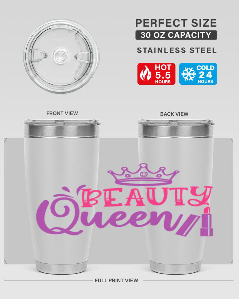 Beauty Queen Style 250#- make up- Tumbler
