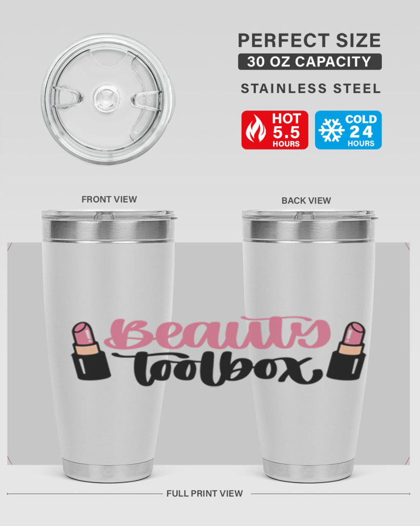 Beauty Toolbox Style 134#- make up- Tumbler