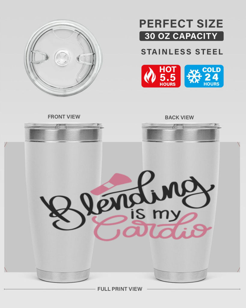 Blending is my Cardio Style 129#- make up- Tumbler