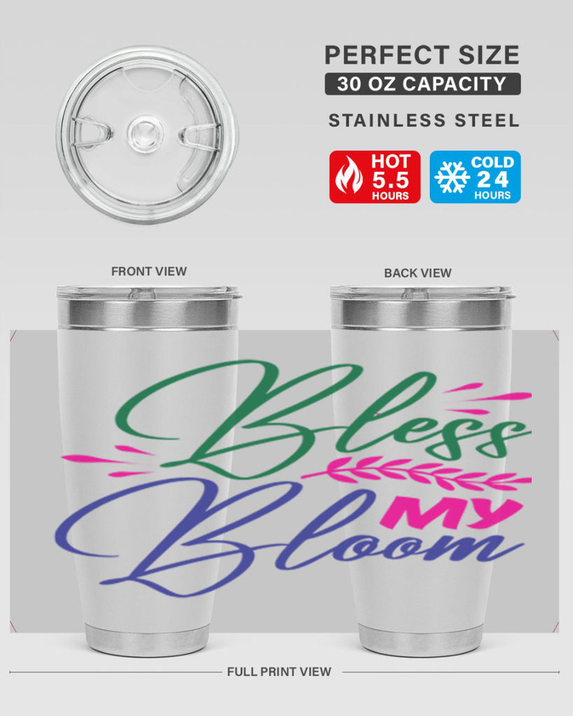 Bless My Bloom 37#- spring- Tumbler
