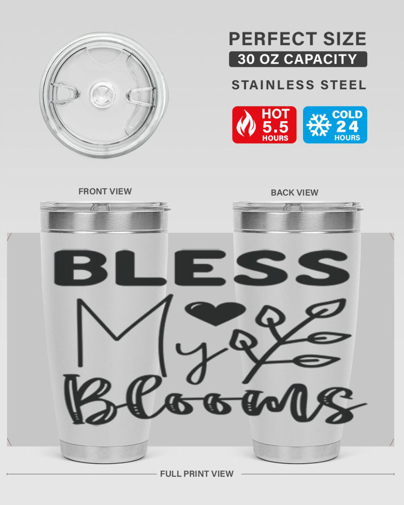 Bless My Blooms 44#- spring- Tumbler