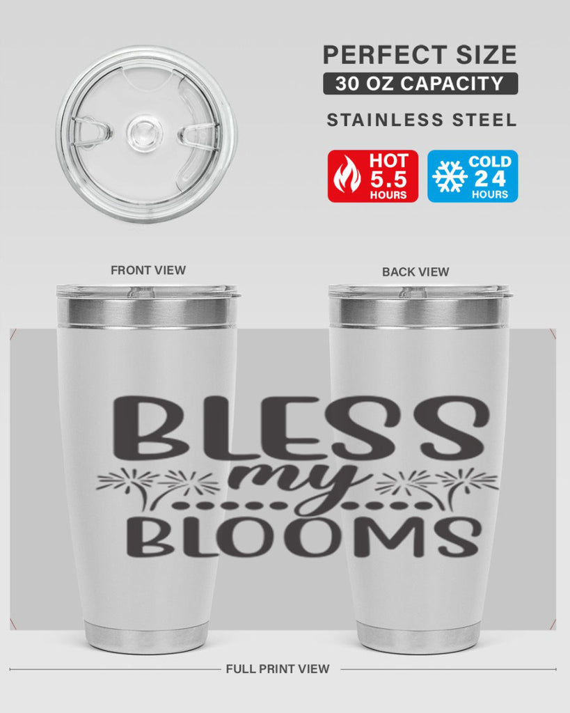 Bless my blooms 39#- spring- Tumbler