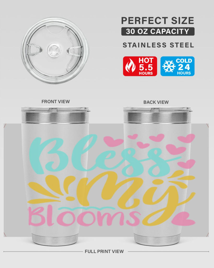 Bless my blooms Style 69#- summer- Tumbler