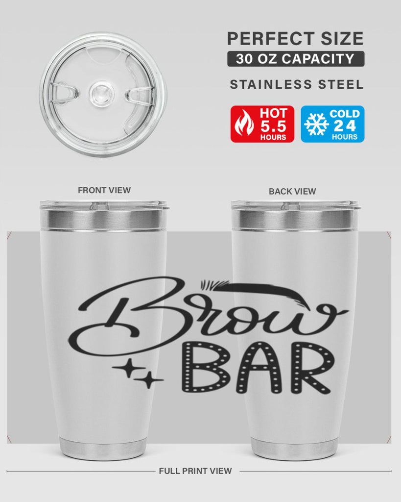Brow Bar Style 125#- make up- Tumbler