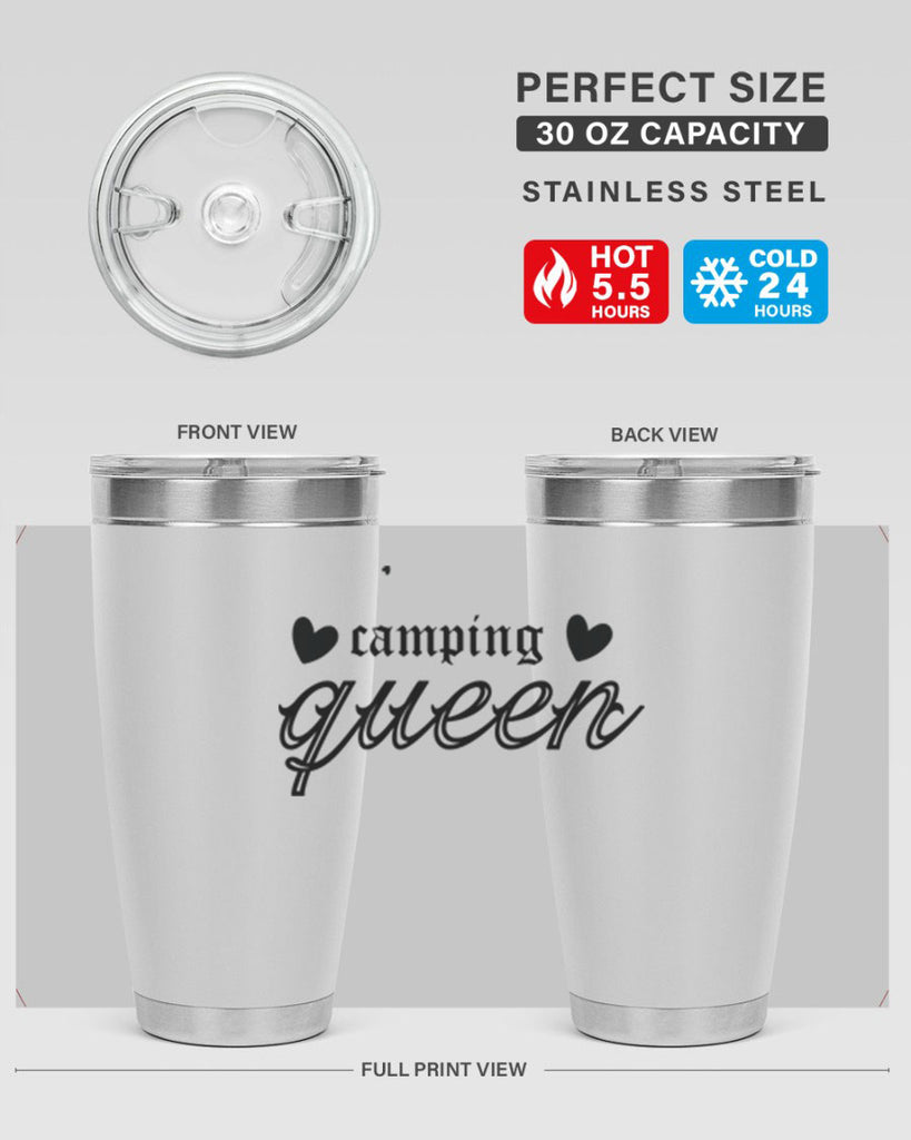 Camping queen 143#- zodiac- Tumbler
