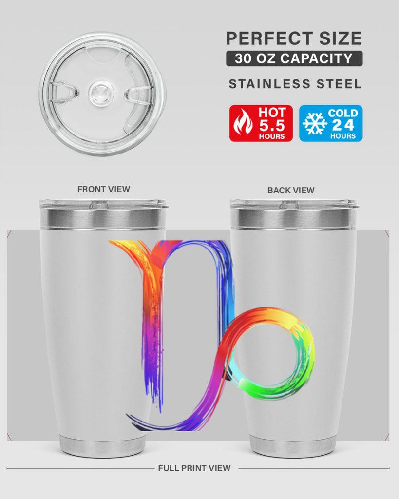 Capricorn 187#- zodiac- Tumbler