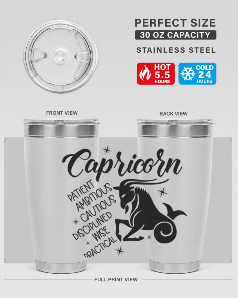 Capricorn 188#- zodiac- Tumbler