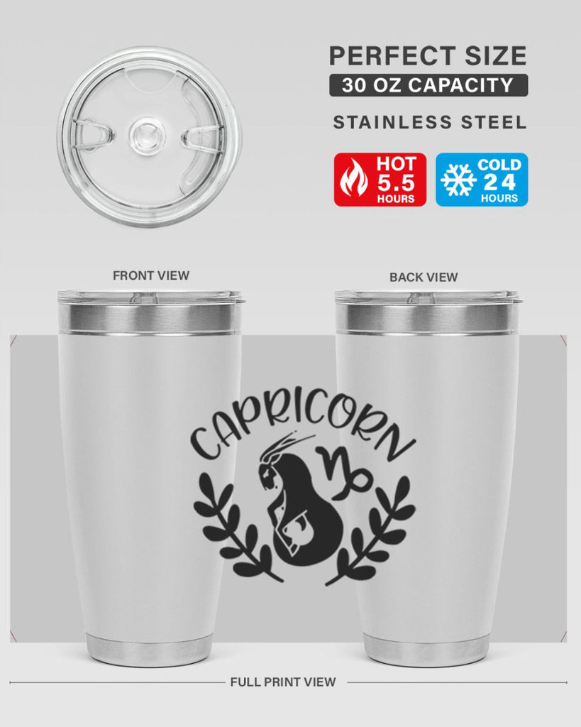 Capricorn 192#- zodiac- Tumbler