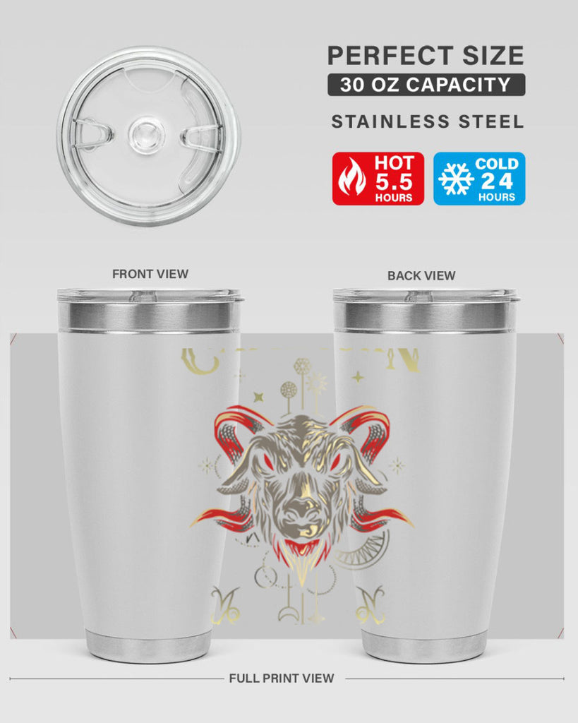 Capricorn 198#- zodiac- Tumbler