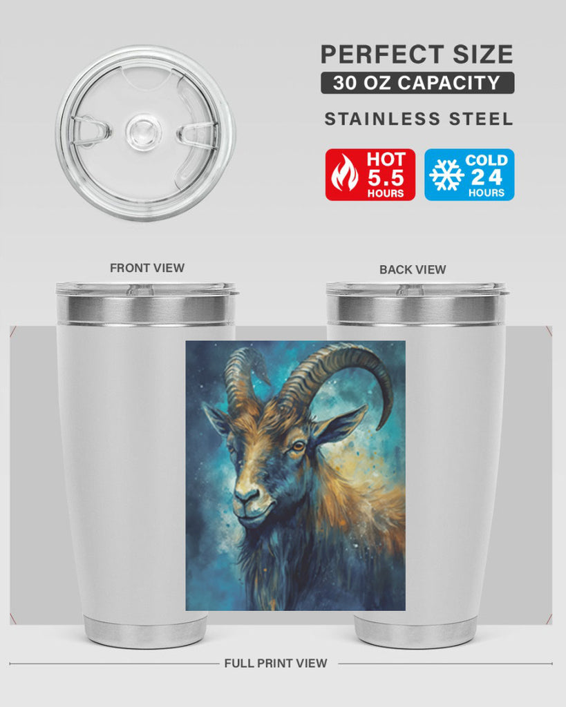 Capricorn 37#- zodiac- Tumbler