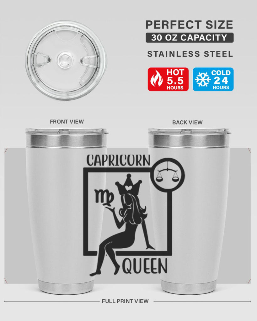 Capricorn queen 194#- zodiac- Tumbler