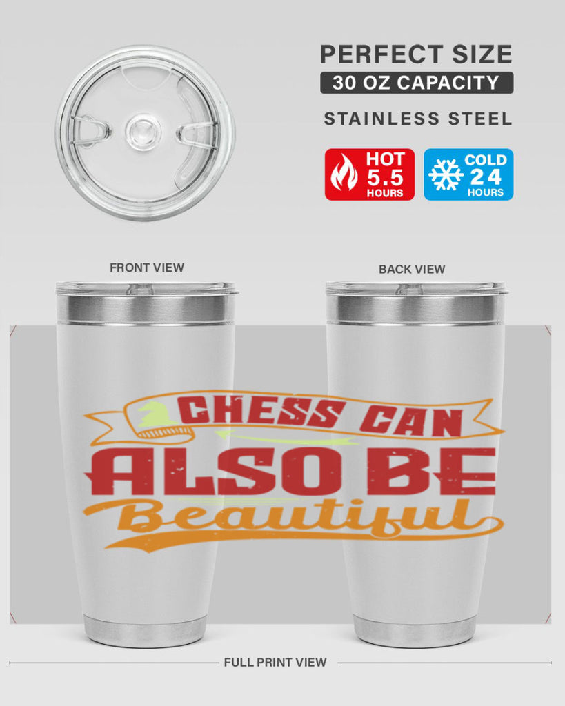 Chess can also be beautiful 28#- chess- Tumbler