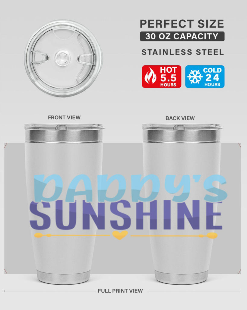Daddys Sunshine 19#- dad- Tumbler