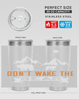 Don’t wake the bear 37#- Bears- Tumbler