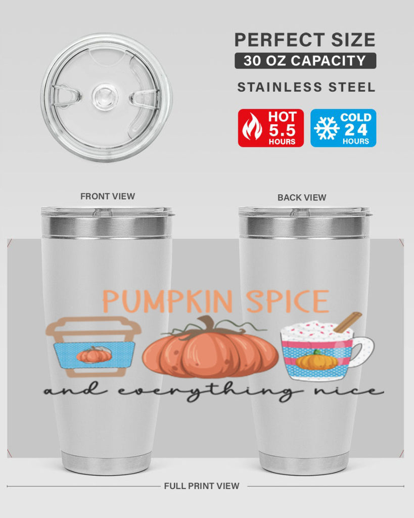 Fall Pumpkin Spice 127#- fall- Tumbler