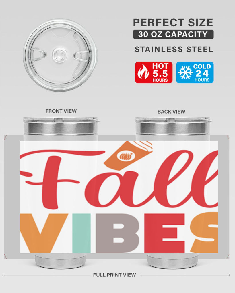 FallVibesdesign 166#- fall- Tumbler