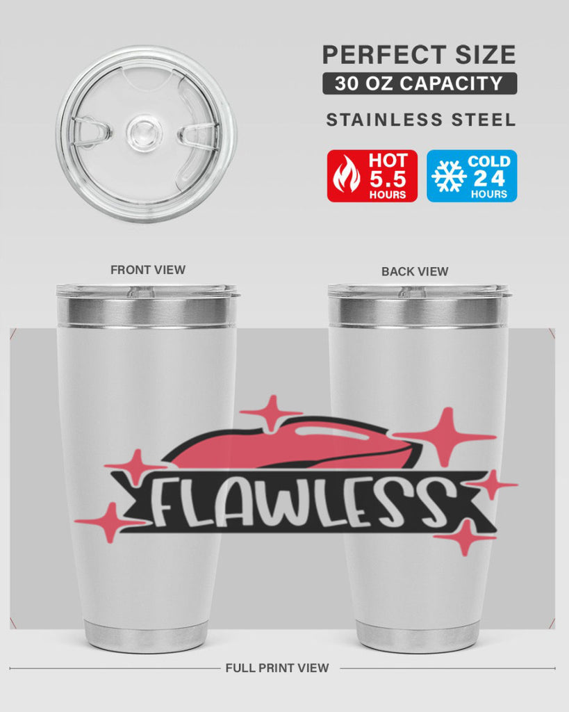 Flawless Style 102#- make up- Tumbler