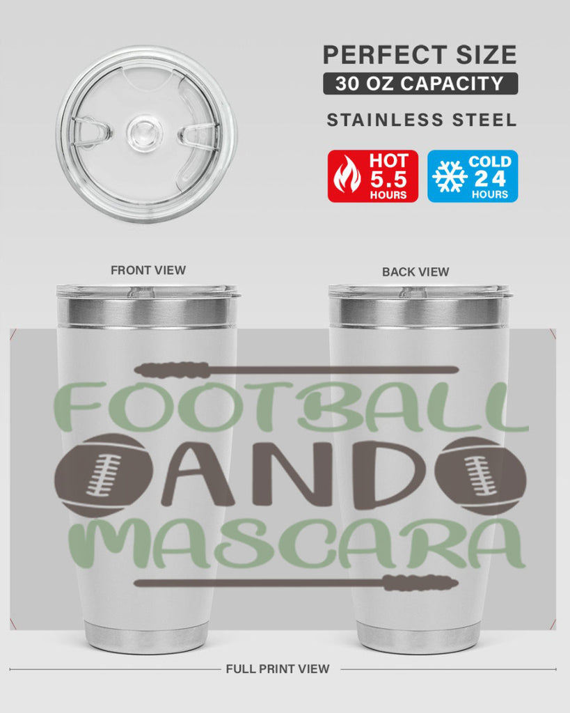 Football and Mascara 90#- fashion- Cotton Tank