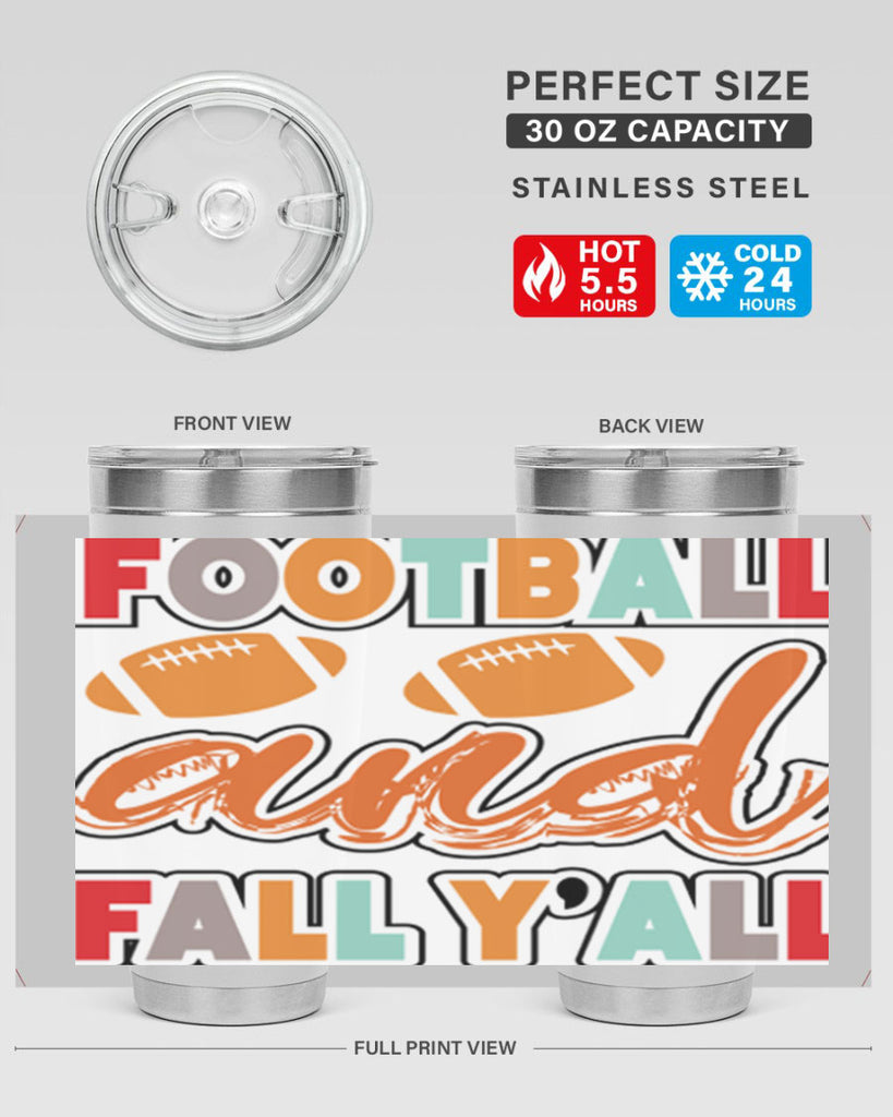 FootballandFallYall 186#- fall- Tumbler