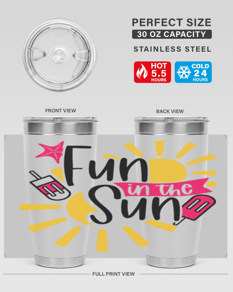 Fun In The Sun Style 45#- summer- Tumbler