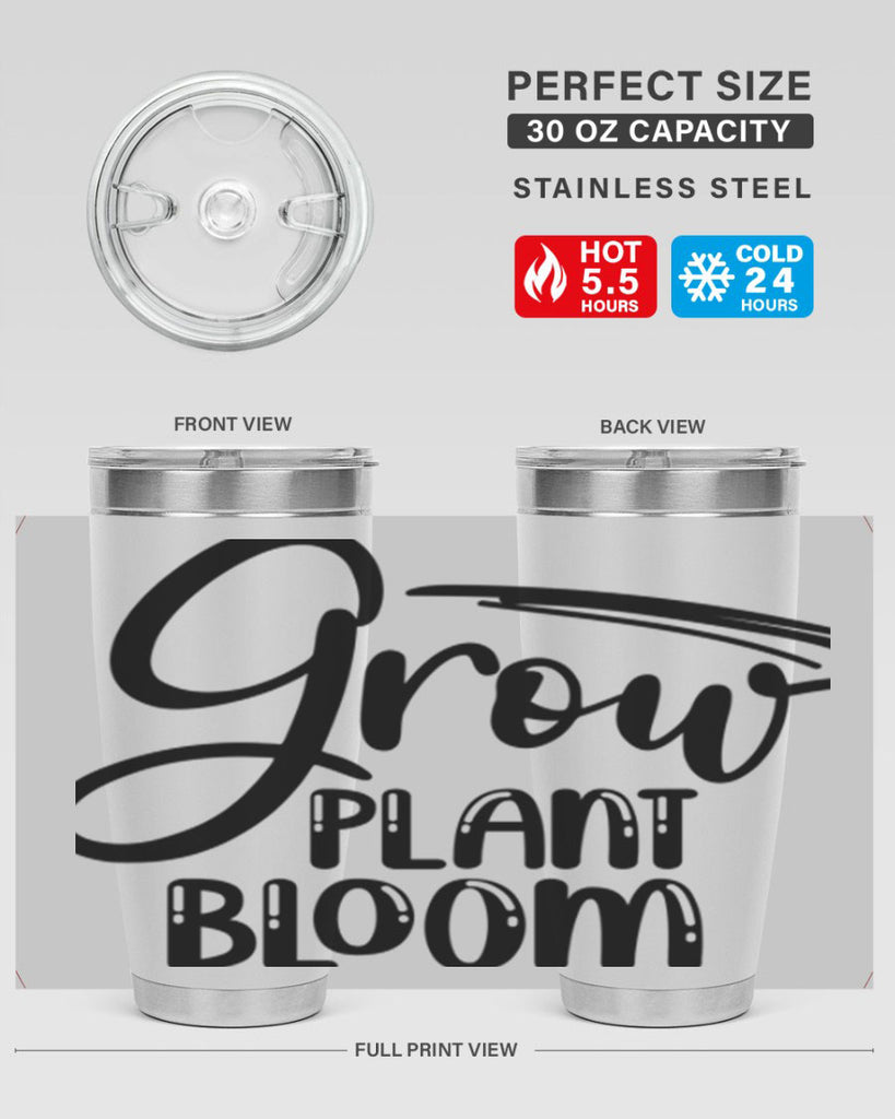 GROW PLANT BLOOM  151#- spring- Tumbler