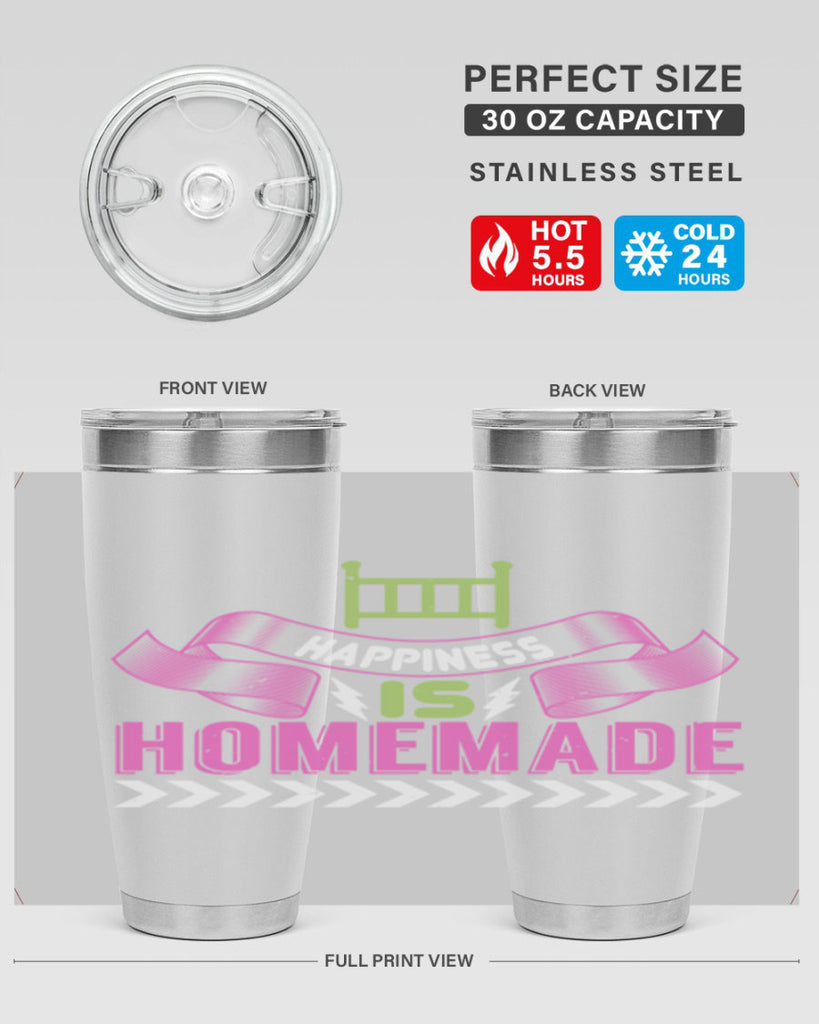 Happiness is Homemade Style 262#- baby- tumbler