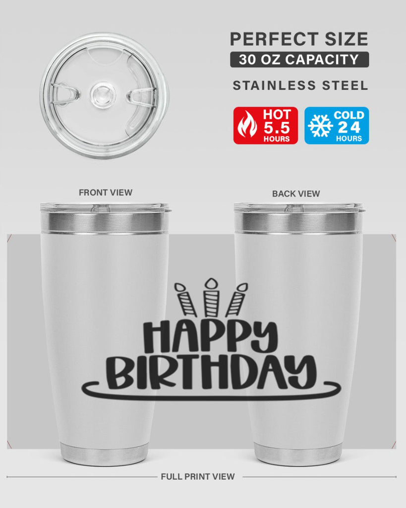 Happy Birthday Style 1#- birthday- tumbler