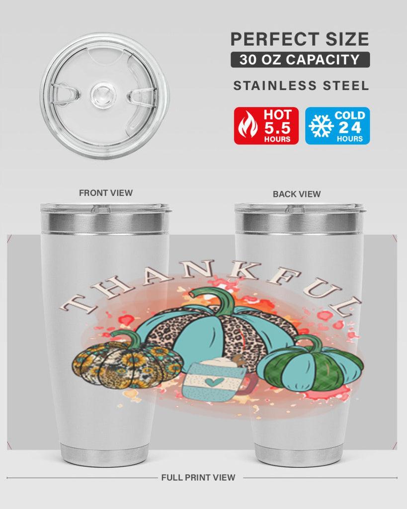 Happy Thanksgiving 247#- fall- Tumbler